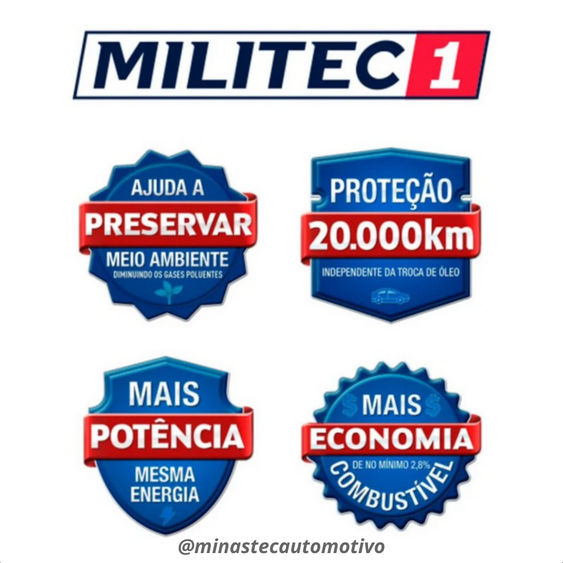 Militec 1 - Condicionador de Metais 40 ml