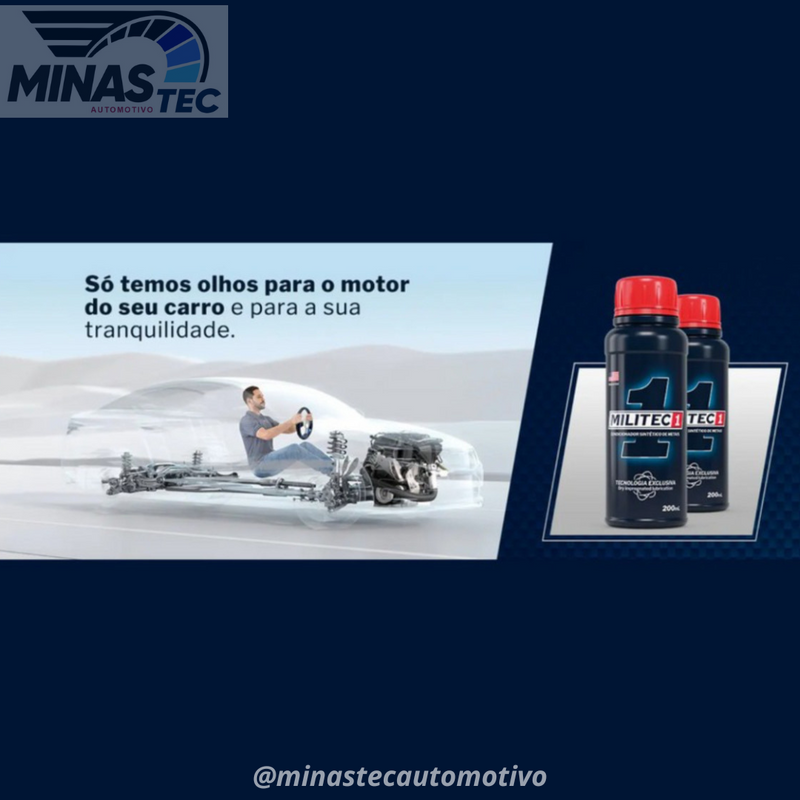 Militec 1 - Condicionador de Metais 200 ml
